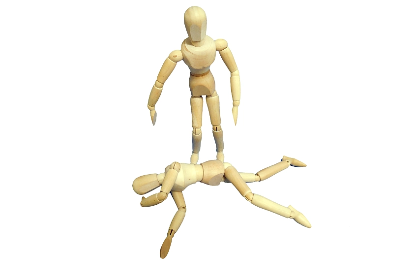 Stable lateral position, illustrated by model figures.